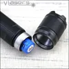 BE6 450 NM Verstelbare Focus High Power Blue Laser Pointer met 16340 batterijen ChargergogleSaluminium Box 5 Star Caps6827400