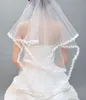 2018 Cheapest Wedding Veils White Ivory Pink Red Lace Elbow Veils For Bridal Wedding Event Veil