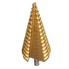 Freeshipping 1 ST HEX TITANIUM Step Cone Boor bit gat cutter 4-32mm HSS voor plaat metalen boormogelijkheden Topkwaliteit