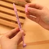 0,5 mm kawaii plast bläck kreativ gel penna tecknad katt neutrala pennor för skolskrivning kontor leveranser pen söt koreansk brevpapper