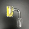 Free DHL 14mm Thermochromic Quartz Banger 18mm Color-changing Bucket Domeless Thermal Quartz Nails Smoking Accessories for Glass Bong DGCQ18