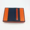 Fashion High Quality Mens Women Real Genuine Leather Credit Card Holder Mini Wallet Bank Card holders With Box270b