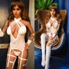 152cm Real Silicone Sex Dolls Den sexuella docka oral anal vagina stor bröst vuxen kärlek fullt liv leksaker för män