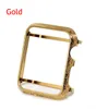 New 24KT For Apple Watch Case Bezel Platinum Gold Flower Design For Watch S1/S2/S3 38mm 42mm