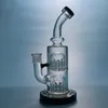 8 inch glazen bong 12 armen boom percolator mini olie dab rigs 14mm vrouwelijke gewricht glas water pijpen DHL gratis yq01