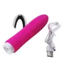 Carica usb Vibratore muto g spot massaggio giocattoli del sesso per adulti per donna tappo anale dildo vibrazione masturbatore prodotti sessuali per le donne Y18100802