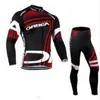 ORBEA équipe cyclisme manches longues maillot pantalon ensembles hommes vélo route vélo tenues vêtements de sport en plein air U112807