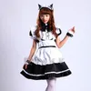Klasyczna francuska pokojówka Cosplay Costume Cute Lolita Girl Dress Theme Party Role Play Stroje Halloween Cosplay Costume Fancy Dress