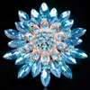 8 couleurs cristal marguerite épinglette broche broches femmes hommes broche designer broche émail broche mariage centres de table décoration de fête