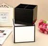 New Classic High-grade Acrylic Toiletry 4 Grid Storage Box Cosmetic Accessories Storage Cosmetic brush storage Vip Gift