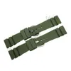 Watchband 24mm 26mm Buckle 22mm Men Band Watch Green Diving Silicone Rubber Strap Sport Spor
