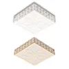 Modern Square Crystal Ceiling Lights Simple Aisle Porch Entrance Spotlight Home Indoor Lighthing Balcony Crystal 5W LED Ceiling Lamp