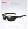 HEOLS POLARISERA Sportsolglasögon UV 400 för män Kvinnor Baseball Running Cycling Fishing Golf Hållbar ram2068008