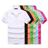 Nueva camisa Polo S-6XL con bordado de cocodrilo, Polos para hombre, Polo informal de manga corta sólido de verano, camisetas para hombre, Polos Ship270H