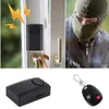 Freeshipping Allarme a vibrazione con telecomando senza fili Sicurezza domestica Porta finestra Auto Moto Antifurto Allarme di sicurezza Rilevatore di sistema sicuro