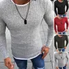 None Neue Männer Pullover Warme Leinen Rundhals Pullover Winter Herbst Mode Casual Jumper Pullover Tops