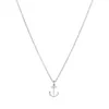 Choker Necklaces Gold Silver With Card Pendant Necklace For Fashion Women Jewelry Anchor Pirate Ocean Series