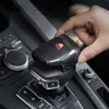 Carbon Fiber Car Console Gear Shift Knop Hoofd Frame Cover Trim Sticker voor Audi A4 A5 A6 A7 Q5 Q7 S6 S7 Auto Styling Auto Accessoires