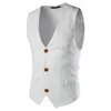 New Formal Men Waistcoat Mens Jacket Sleeveless Spring Business Vest Suit Male Fashion Tops 070