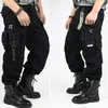 Cargo Pants Overalls Mannelijke Mens Army Kleding Tactische Broek Militaire Werk Draagt ​​veel Pocket Combat Army Style Rechte Broek