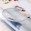 M MISM Elegant Wedding Birthday New Crystal Pearl Hair Bands Headband Hair Accessories Ornaments Head Wear Hoop for Women Girls