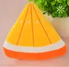 Soft Plush Watermelon Orange Fruit Women Coin Purse Mini Cute Oval Zipper Children Girl Coin Wallet USB Cable Headset Bag