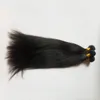 ブラジルのヨーロッパのバージンヘア緯糸のフルキューティクル8-28インチストレートヘアウィーズ3 4 5ピースの柔らかいインドのモンゴルのレミーレミーレミーレミーレミーレミーレミーレミーレミーレミーレミーの髪