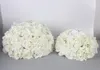 Boule de fleurs artificielles 45cm, bricolage de toutes sortes de têtes de fleurs, décoration murale en soie pour mariage, accessoires de vitrine de magasin el 6262896