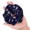 16 kleuren vrouwen chiffon bloem haar scrunchies haar boog chiffon paardenstaarthouder inclusief 8 kleuren bloem haar scrunchies en 8 solide