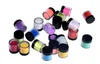 18 färger akryl nagelkonst tips uv gel pulver damm design dekoration 3d diy dekoration set9579278