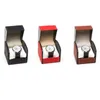 Single Grid Case Organizer Gift Slot PU Leather Watch Display Box Wrist Watch Storage Box Case