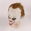 Halloween det pennywise hemskt mask clown cosplay kostym tillbehör mystiska maskparty pranks skrämmande mask fri frakt