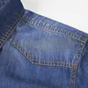 2017 봄 남성 캐주얼 브랜드 카우보이 면화 긴팔 셔츠 가을 남성 데님 블루 셔츠 플러스 사이즈 S - 4XL
