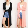 Cardigan Candy Color Outwear Women Giacche modali Coat vintage Modal Scialli Tops Pullover a camicetta casual per maglione sciolta OOA3924