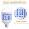 Ampoules LED 2 en 1 Mosquitoes Killer Lamp Led Electronic Insect Fly Killer Porche Lumière pour Entrée Porte Couloir Balcon