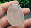 Genuine natural ice species A goods large fluorescent white chalcedony agate Guanyin pendant jade pendant