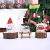 Christmas ornament Lamp foam particles Christmas balls Lights cartoon creation Santa Claus snowman Christmas tree decoration