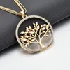 Chicvie Gold / Silve Chain Tree of Life Colar Pingente de pingente Mulheres Colar de jóias para Declaração das Mulheres Colares SNE180031