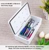 False Eyelashes Sterilizer Storage Box Beauty 8 LED Beads UV Light Portable Disinfection Machine For Tools6010330