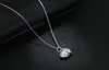 Guli temperamento elegante micro intarsio zircone a forma di conchiglia perla argento 925 catena fine catena clavicola collana corta gioielli in argento