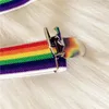 Children Colorful Rainbow Suspenders Baby Boys And Girls Suspenders Clip-on Y-Back Braces Elastic Kids Suspenders free shipping whoesales