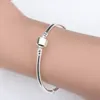 Wholesale 925 Sterling Silver Bracelets 3mm Snake Chain Fit Pandora Charm Bead Bangle Bracelet DIY Jewelry Gift For Men Women