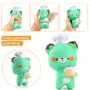 Bebê Anti-stress Brinquedos Urso 14 CM Kawaii Jumbo Panda Pastelaria Chef Squishy Charme Pão Macio Lento Rising Kid Toy Presente Dos Desenhos Animados Bolo Bun atacado