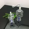 Rookpijpen AECSSORIES GLASE HOWAHS Bongs Transparant skeletglas water rookfles