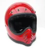 Hełm motocyklowy DOT Vintage Helmet pełna twarz dla brudnych rowerów Racer Casco Cool Motocross Cycling Cruiser Rower4134774