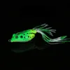 Kauçuk Ray Frog Drag Popper Yemi 6G 8G 13G 15G Topwater Yüzen Yüzme İçi Boş Gövde Yumuşak Yumuşak Yumuşak Lure5093086