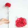 10pcs/lot DIY Fresh Artificial Flower Carnation Silk Flower Fake plant for Mother's Day Home Party Decoration