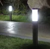 LED Açık Çim Lambası IP65 Su Geçirmez 12 V 110 V 220 V E27 Bahçe Paslanmaz Çelik Işıklar Avlu Işıkları Peyzaj Lambası LLFA