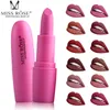 (Em estoque) Hot Miss Rose Batom Matte Batom Makeup Color Maquiagem O original Único Comércio Exterior Atacado