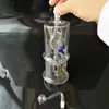 Visvorm Vier Klauw Filter Mute Haak Groothandel Glas Bongs Buizen Waterleidingen Glazen Pijp Roken Accessoires